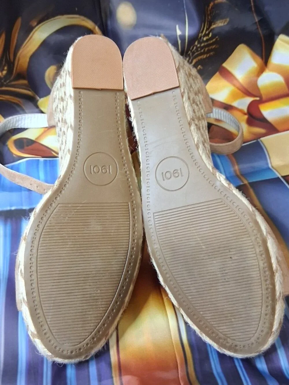 1901 Nadine Espadrille Wedge Sandal.